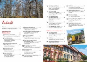 Buchcover und Innenansicht für das Buch: Wanderungen für Senioren im Harz