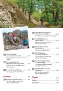 Buchcover und Innenansicht für das Buch: Wanderungen für Senioren im Harz