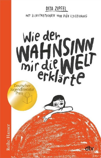 Buchcover und Innenansicht für das Buch: Wie der Wahnsinn mir die Welt erklärte