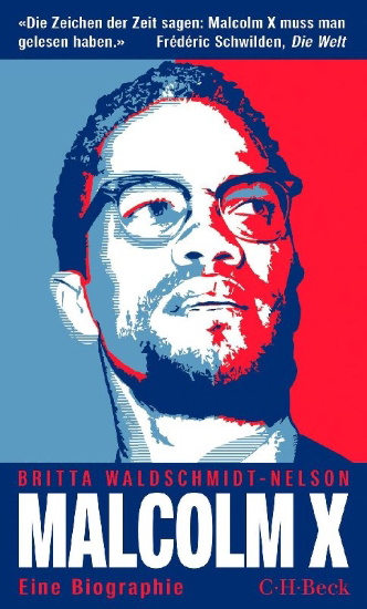 Buchcover und Innenansicht für das Buch: Malcolm X