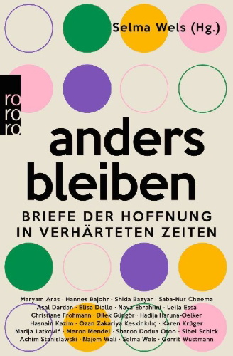 Buchcover und Innenansicht für das Buch: anders bleiben