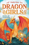 Buchcover und Innenansicht für das Buch: Dragon Girls - Azmina, der Golddrache