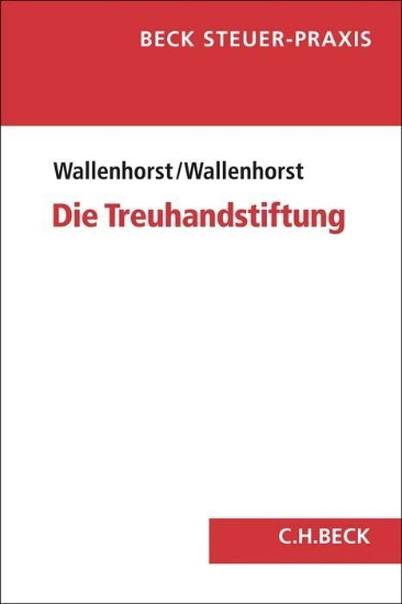 Buchcover und Innenansicht für das Buch: Die Treuhandstiftung