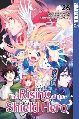 Buchcover und Innenansicht für das Buch: The Rising of the Shield Hero 26