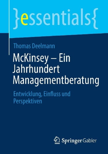 Buchcover und Innenansicht für das Buch: McKinsey - Ein Jahrhundert Managementberatung
