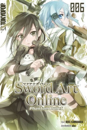 Buchcover und Innenansicht für das Buch: Sword Art Online - Novel 06