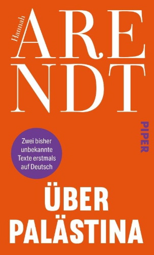 Buchcover und Innenansicht für das Buch: Über Palästina
