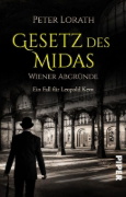 Buchcover und Innenansicht für das Buch: Gesetz des Midas - Wiener Abgründe