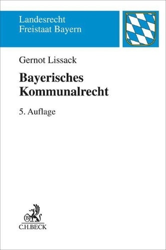 Buchcover und Innenansicht für das Buch: Bayerisches Kommunalrecht