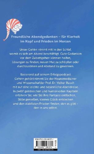 Buchcover und Innenansicht für das Buch: Gute Nacht, Gehirn