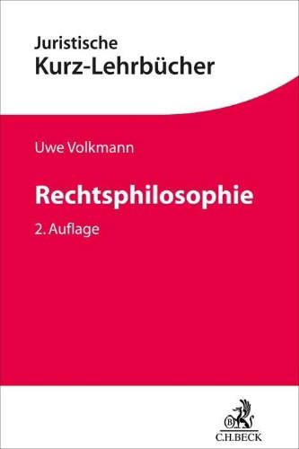 Buchcover und Innenansicht für das Buch: Rechtsphilosophie