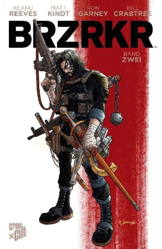 Buchcover und Innenansicht für das Buch: BRZRKR 2