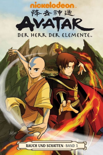 Buchcover und Innenansicht für das Buch: Avatar: Der Herr der Elemente 11 Comicband