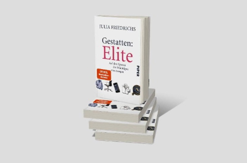 Buchcover und Innenansicht für das Buch: Gestatten: Elite