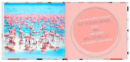 Buchcover und Innenansicht für das Buch: 30 ist einfach fabelhaft