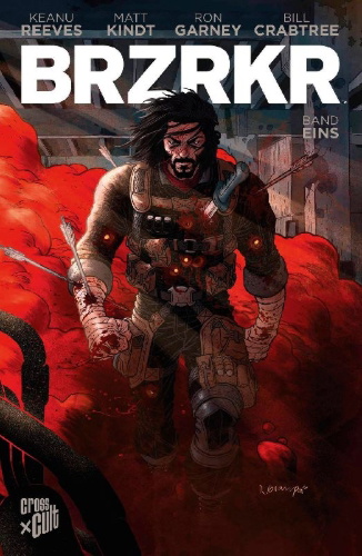 Buchcover und Innenansicht für das Buch: BRZRKR 1