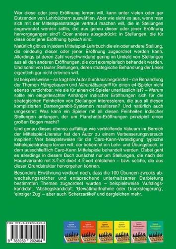 Buchcover und Innenansicht für das Buch: Typisch Caro-Kann - Hauptvariante mit 3. Sc3 dxe4 4 .Sxe4