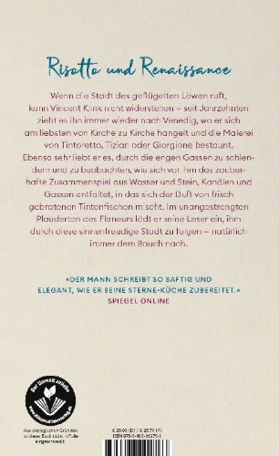 Buchcover und Innenansicht für das Buch: Ein Bauch spaziert durch Venedig