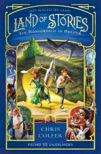 Buchcover und Innenansicht für das Buch: The Land of Stories. Beyond the Kingdoms