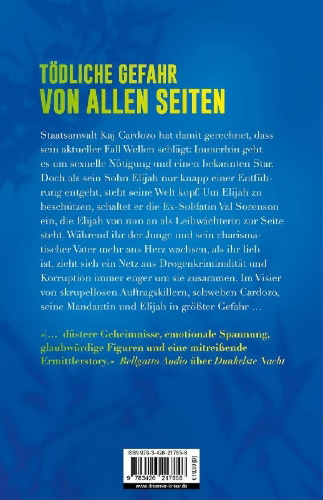 Buchcover und Innenansicht für das Buch: Beneath Dark Waters