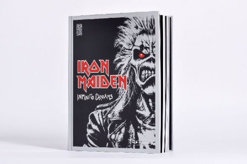 Buchcover und Innenansicht für das Buch: Iron Maiden. Infinite Dreams