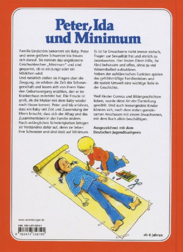 Buchcover und Innenansicht für das Buch: Per, Ida & Minimum