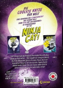 Buchcover und Innenansicht für das Buch: Toto the Ninja Cat and the Superstar Catastrophe