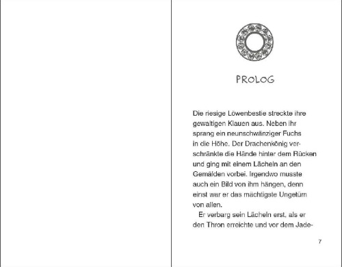 Buchcover und Innenansicht für das Buch: Tiger Warrior - Attack Of The Dragon King