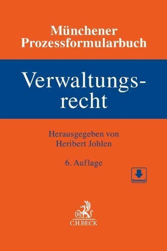 Buchcover und Innenansicht für das Buch: Münchener Prozessformularbuch  Bd. 7: Verwaltungsrecht