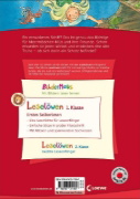 Buchcover und Innenansicht für das Buch: Leselöwen 1. Klasse - Das Meermädchen und der versunkene Schatz