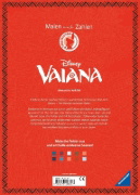 Buchcover und Innenansicht für das Buch: Coloriages mystères Disney - Spécial Film : Vaiana