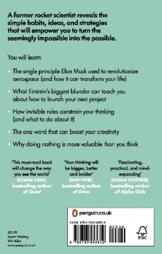 Buchcover und Innenansicht für das Buch: Think Like a Rocket Scientist