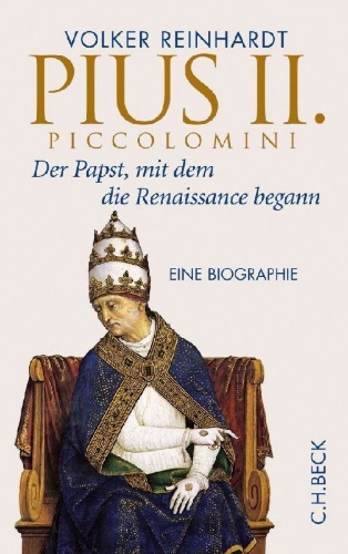 Buchcover und Innenansicht für das Buch: Pius II. Piccolomini