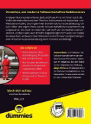 Buchcover und Innenansicht für das Buch: Makroökonomie für Dummies