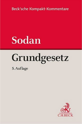 Buchcover und Innenansicht für das Buch: Grundgesetz. GG