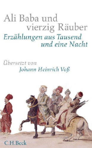 Buchcover und Innenansicht für das Buch: Ali Baba und vierzig Räuber