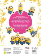 Buchcover und Innenansicht für das Buch: Minions: Der große Glow-in-the-Dark Stickerspaß
