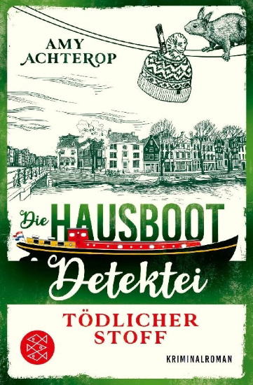 Buchcover und Innenansicht für das Buch: Die Hausboot-Detektei - Tödlicher Stoff