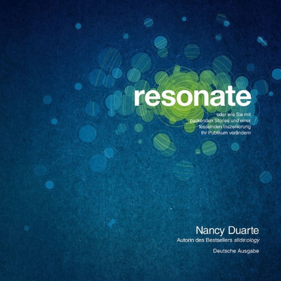 Buchcover und Innenansicht für das Buch: resonate
