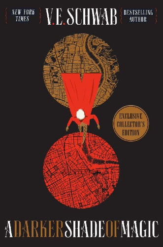 Buchcover und Innenansicht für das Buch: A Darker Shade of Magic. Collector's Edition