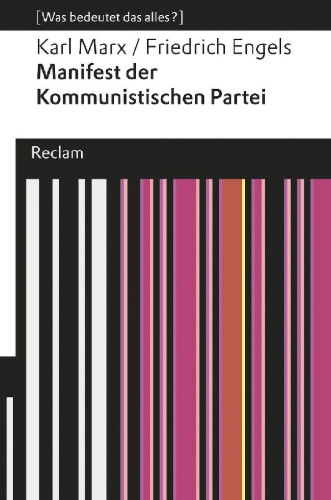 Buchcover und Innenansicht für das Buch: Manifest der Kommunistischen Partei