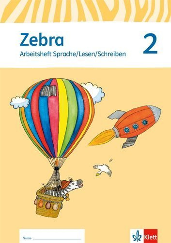 Buchcover und Innenansicht für das Buch: Zebra 2. Trainingsheft Sprache/Lesen/Schreiben Klasse 2