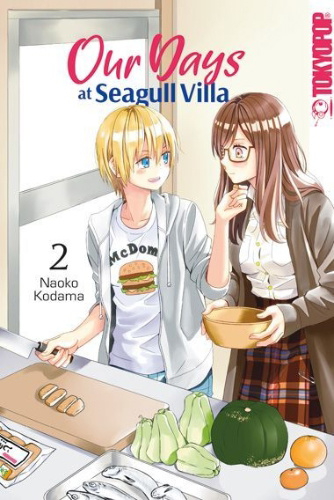 Buchcover und Innenansicht für das Buch: Our Days at Seagull Villa 02