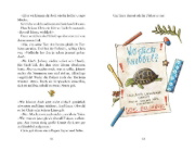 Buchcover und Innenansicht für das Buch: Die wilden Pfifferlinge - Schildkrötenalarm