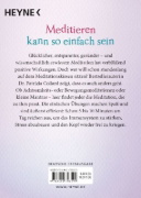 Buchcover und Innenansicht für das Buch: Das kleine Buch vom Meditieren