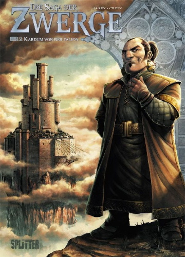 Buchcover und Innenansicht für das Buch: Die Saga der Zwerge. Band 12