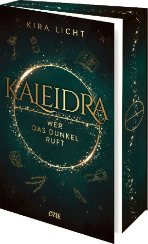 Buchcover und Innenansicht für das Buch: Kaleidra - Wer das Dunkel ruft