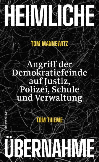 Buchcover und Innenansicht für das Buch: Heimliche Übernahme
