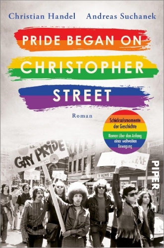 Buchcover und Innenansicht für das Buch: Pride began on Christopher Street