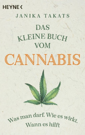 Buchcover und Innenansicht für das Buch: Das kleine Buch vom Cannabis